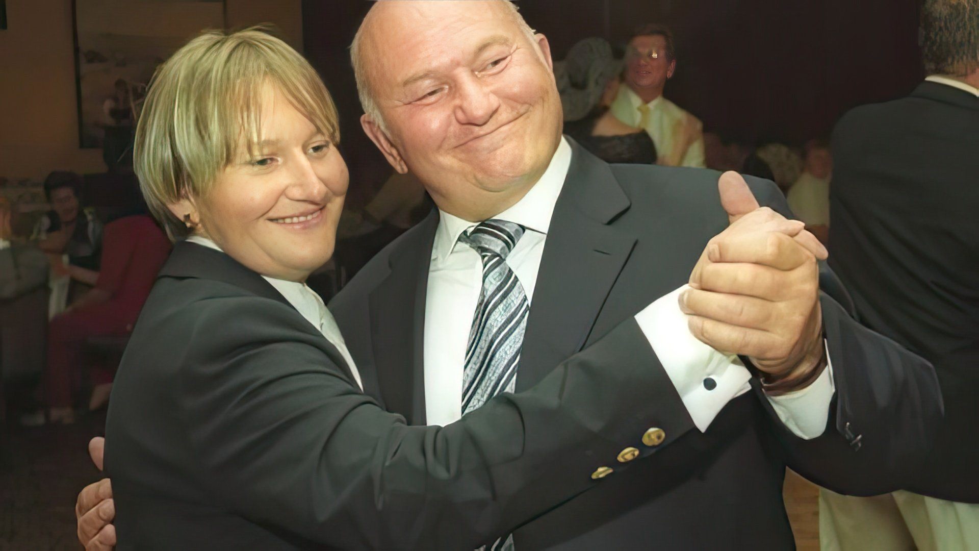 Елена Батурина и ее муж Юрий Лужков