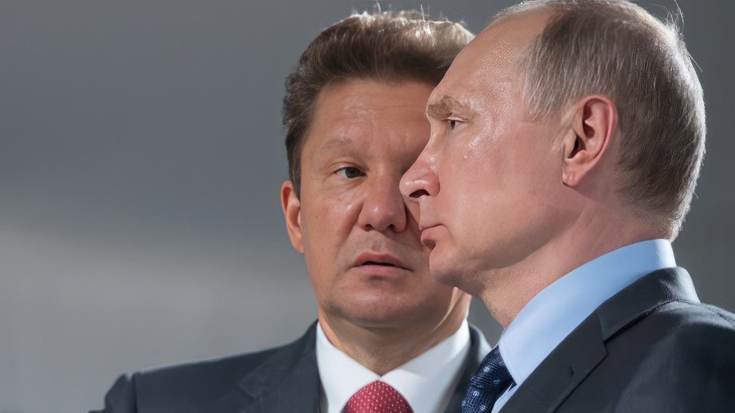 Алексей Миллер и Владимир Путин