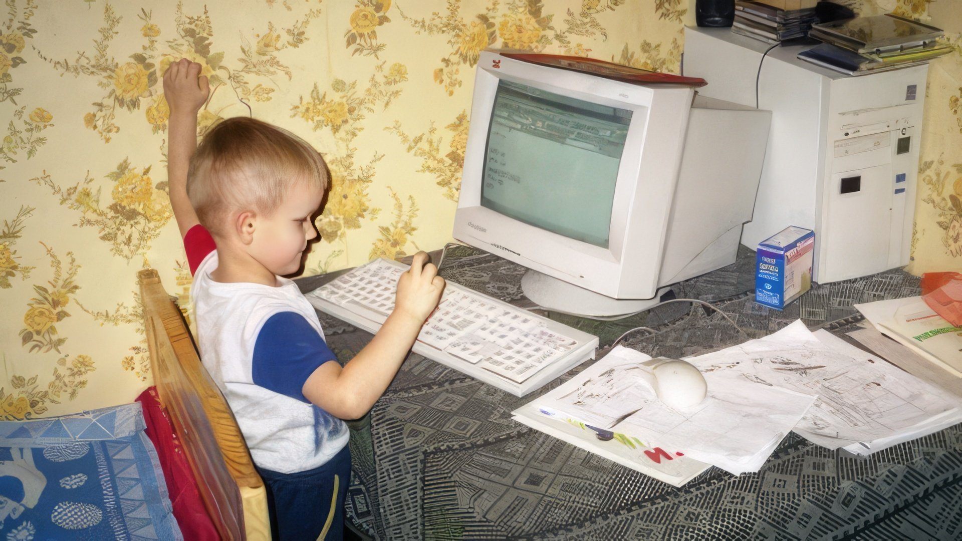 Виталик Бутерин в детстве