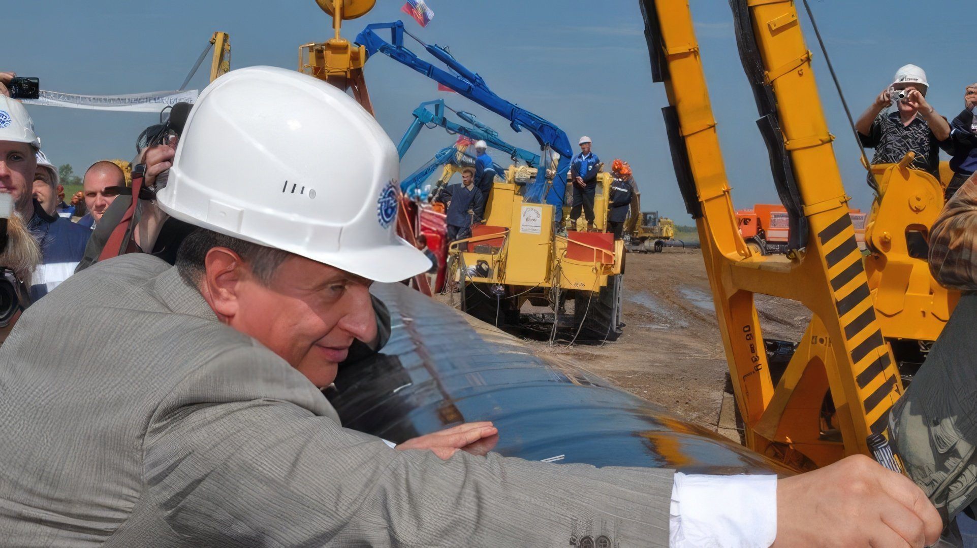 Старт строительства Балтийской трубопроводной системы (2009)