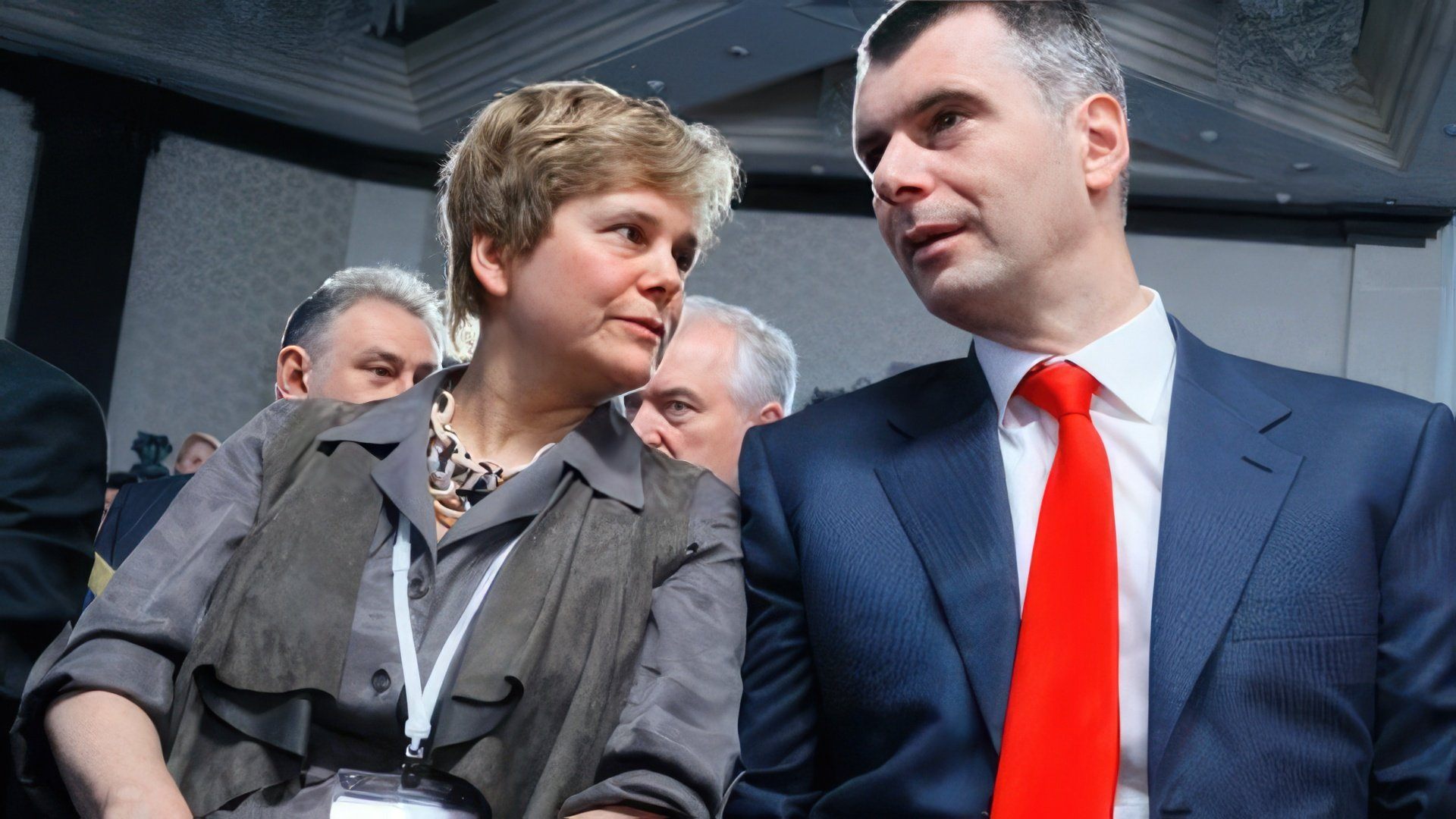 Михаил Прохоров и его сестра Ирина