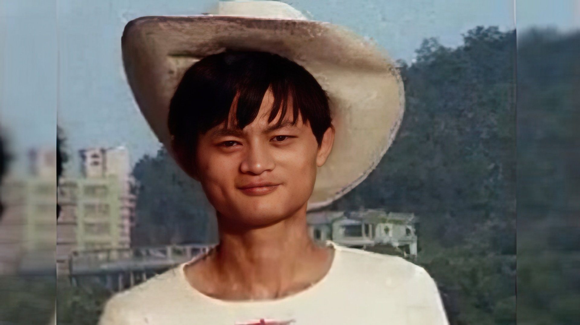 Джек Ма в молодости 