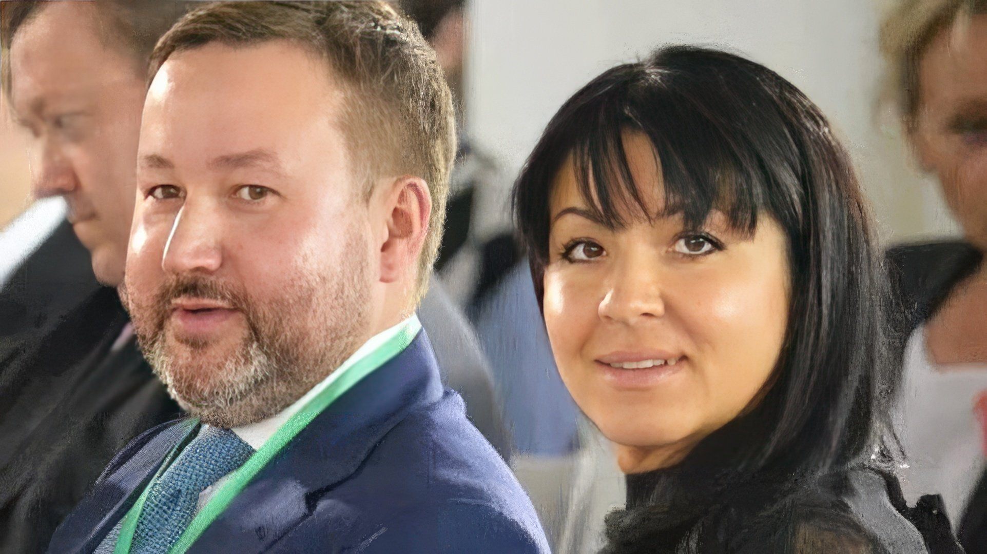 Инга Сечина с мужем