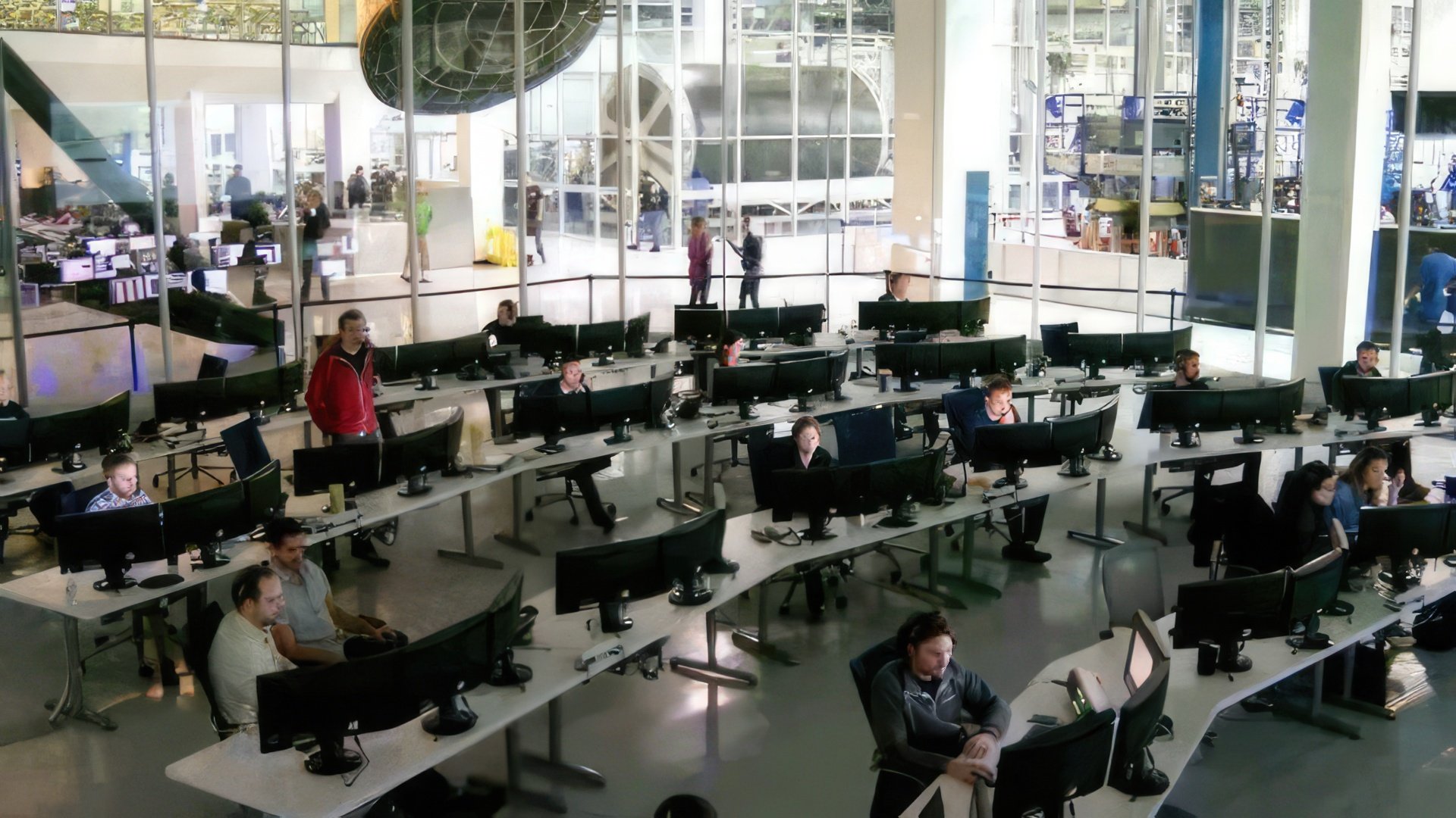 Внутри штаб-квартиры SpaceX