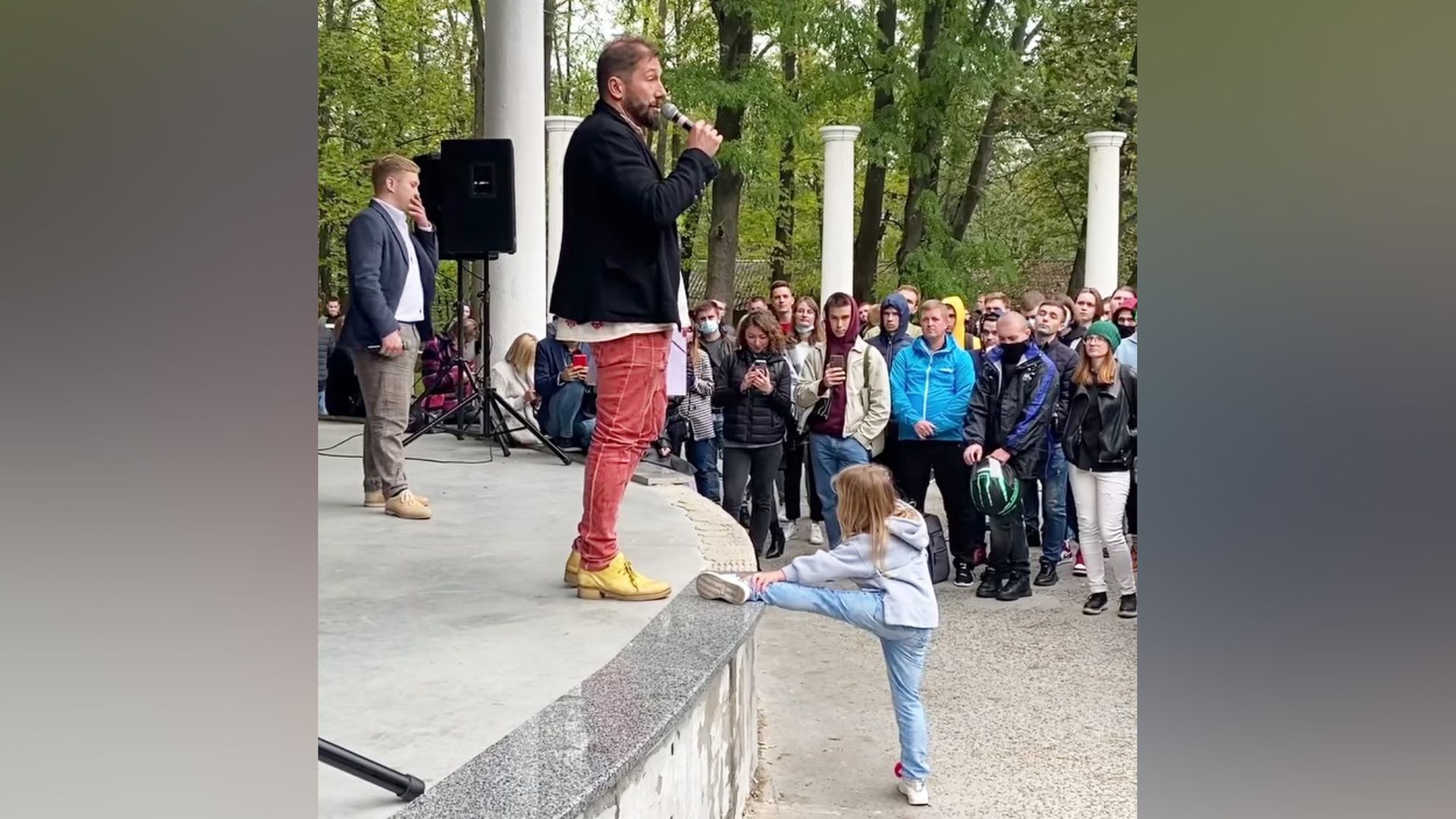 Выступление Евгения Чичваркина в Киеве в 2020 году