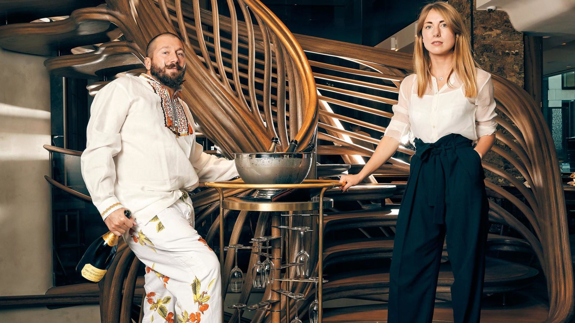 Евгений Чичваркин и Татьяна Фокина